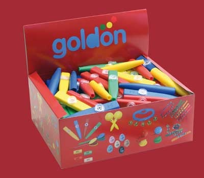 Samba Whistle, Kazzo, Sambapfeife mit drei Tonarten, 90 Stück