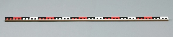 Demonstrations-Metermaßstab, 1000mm, mit Blockskala