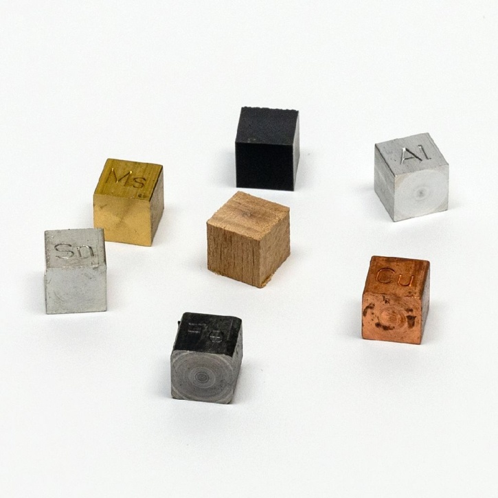 Kubikzentimeter (7 Stück) zur Dichtebestimmung