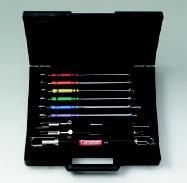 Satz (9) Kraftmesser im Aufbewahrungskoffer