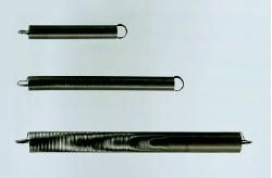 Schraubenfeder, 200 mm, K=2,5N/m, max Belastung 8N