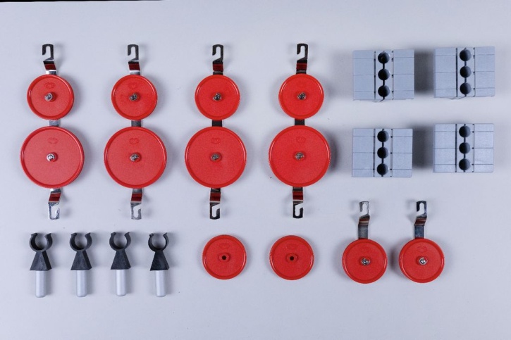 Ergänzungssatz Rollen zum Klassensatz Mechanik 2.0