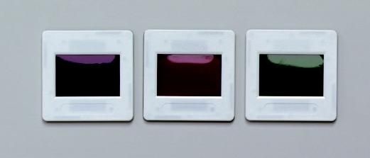 Satz Farbfilter, Sekundärfarben gelb, cyan, magenta)