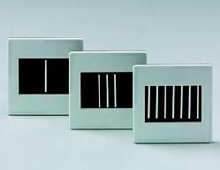 Spaltblende im Diarahmen, 3 Spalte, Spaltbreite 1mm