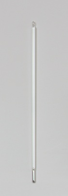 Thermometer 0 bis +100°C, ohne Graduierung, mit roter Füllung