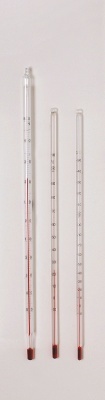Thermometer, -10 bis + 150°C, rote Füllung
