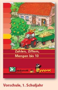 Max Lernkarten,  Zahlen, Ziffern, Mengen bis 10