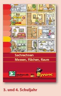 Max Lernkarten,  Sachrechnen Messen, Flächen, Raum