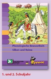 Max Lernkarten,  Silben und Reime (Phonologische Bewusstheit)