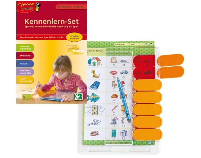 Max Kennenlernset (1 Max Gerät, 32 Lernkarten) Max Kennenlernset (1 Max Gerät, 32 Lernkarten)