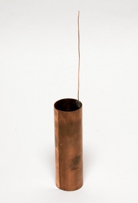 Kupfer-Zylinderelektrode