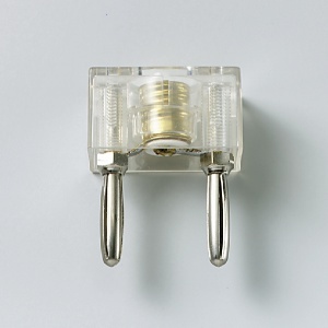 Lampenfassung E 10, auf Steckelement