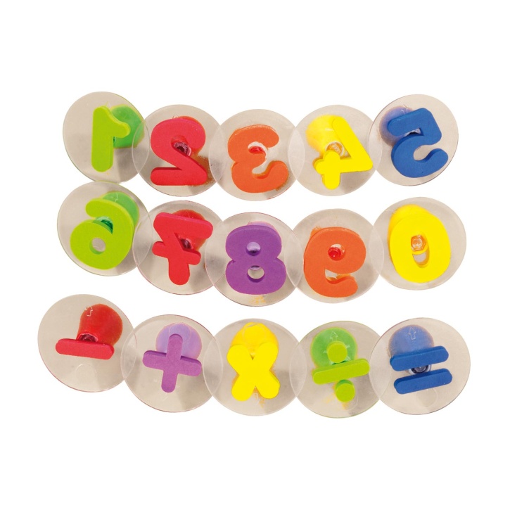 Riesen-Zahlenstempelsatz, 15 Stück