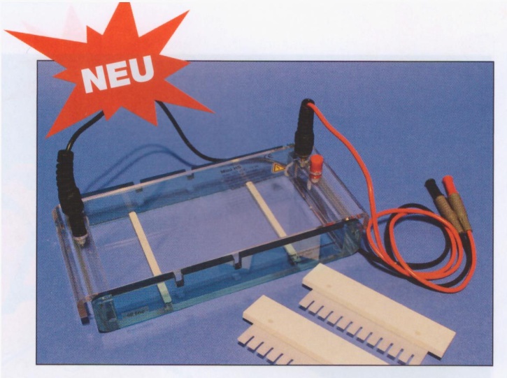 Elektrophorese - Kammer, horizontal Elektrophorese - Kammer, horizontal