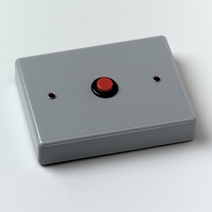 Drucktaster (Schließer) auf Sockel