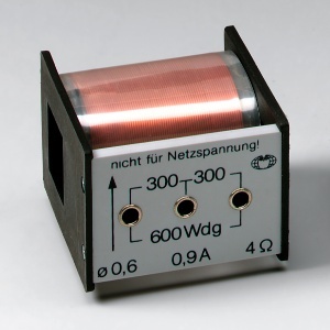 Spule, 600 Windungen, für Schülerversuche 54092