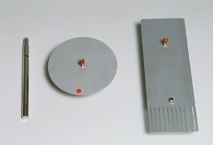 Satz Pendel und Scheibe für Wirbelstromversuche