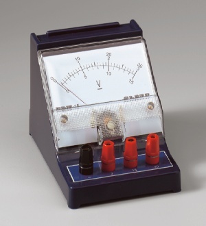 Schülervoltmeter, im Pultgehäuse DC Schülervoltmeter, im Pultgehäuse DC