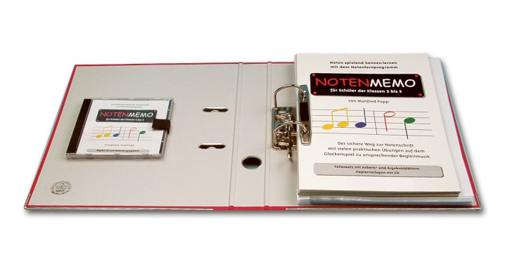 Transparentmappe Noten MEMO