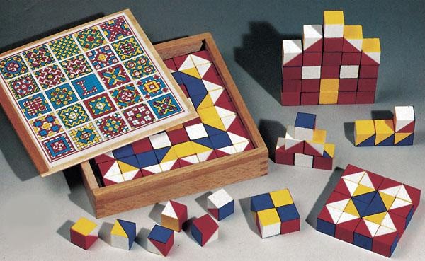 Ornamentbaukasten 64 Würfel