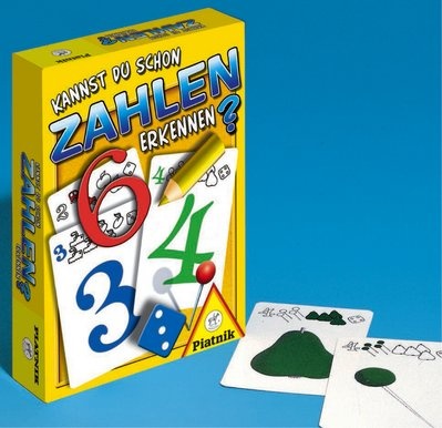 Kannst Du schon Zahlen erkennen, Ein Zahlenspiel für die Jüngste