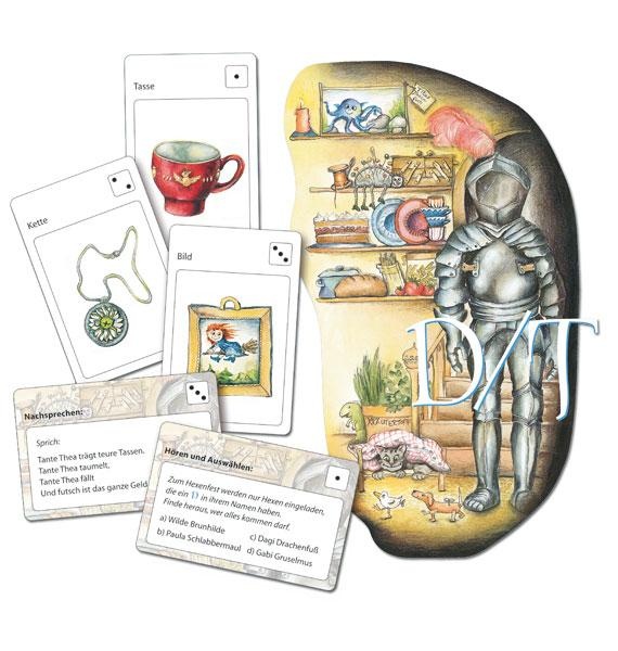 LAUTer Hexerei: Regal und Kartensatz T-D