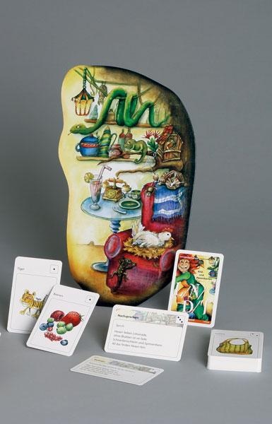 LAUTer Hexerei: Regal und Kartensatz L-T-D-N (Alveolarlaute)