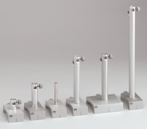 Reiter, mit Klemmrohr, mit 1 Querbohrung