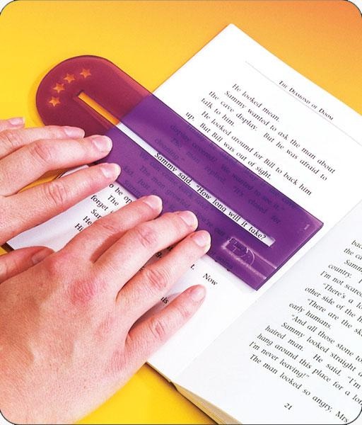 Lesefenster, 10er Satz aus Kunststoff Lesefenster, 10er Satz aus Kunststoff