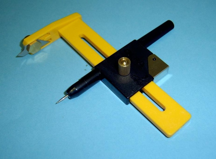 Kreisschneider, von 1-15 cm, für Papier, Pappe, Moosgummi