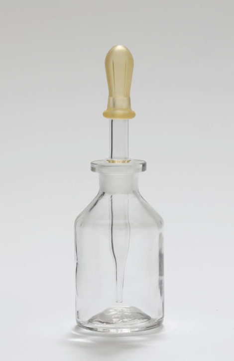 Pipettenflasche, Ausführung: Glasklar, Inhalt: 100 ml