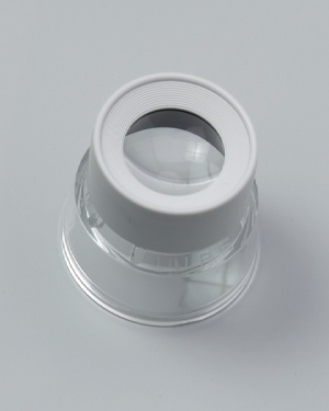 Käfiglupe, Vergrößerung 10-fach Käfiglupe, Vergrößerung 10-fach