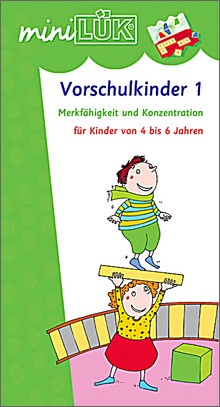mini-Lük Heft Vorschulkinder 1