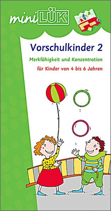 mini-Lük Heft Vorschulkinder 2