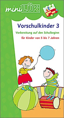 mini-Lük Heft Vorschulkinder 3