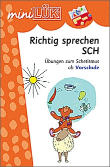 mini-Lük Heft Richtig sprechen SCH