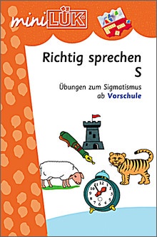 mini-Lük Heft Richtig sprechen S