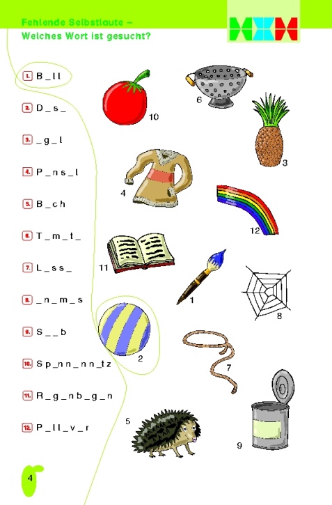 mini-Lük Heft LRS-Training 2