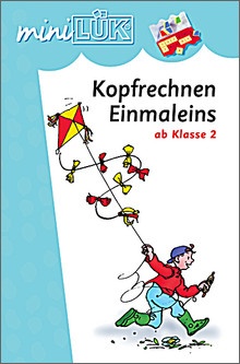 mini-Lük Heft Kopfrechnen 4, Einmaleins