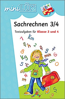 mini-Lük Heft Sachrechnen 3/4