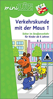 mini-Lük Heft Verkehrskunde mit Maus 1