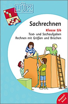 Lük-Heft Doppelband Sachrechnen 5. / 6. Klasse