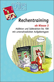 Lük-Heft Rechentraining 2 + / - (bis 100)
