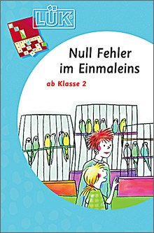 Lük-Heft Null Fehler im kleinen Einmaleins