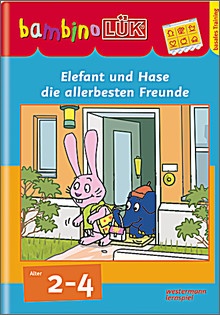bambinoLük-Heft Elefant und Hase, die allerbesten Freunde