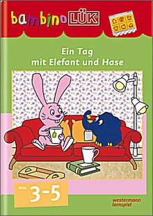 bambinoLük-Heft Ein Tag mit Elefant und Hase