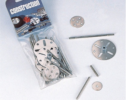 Ergänzungsbeutel C104, Scheiben, Achsen, Gewindestifte