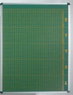 Zusatzplan mit 83 Spalten für 12 Stunden, grün