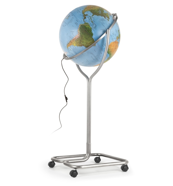 Großer Schul-Globus Ø 50 cm, Doppelbild