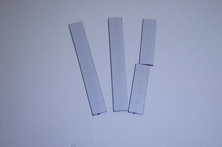 Satz Kippmagnete für Zusatzpläne, grau